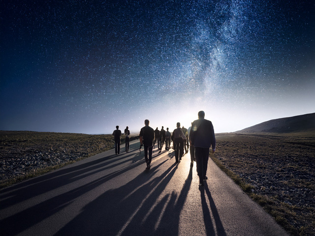 Friends enjoying poetry together